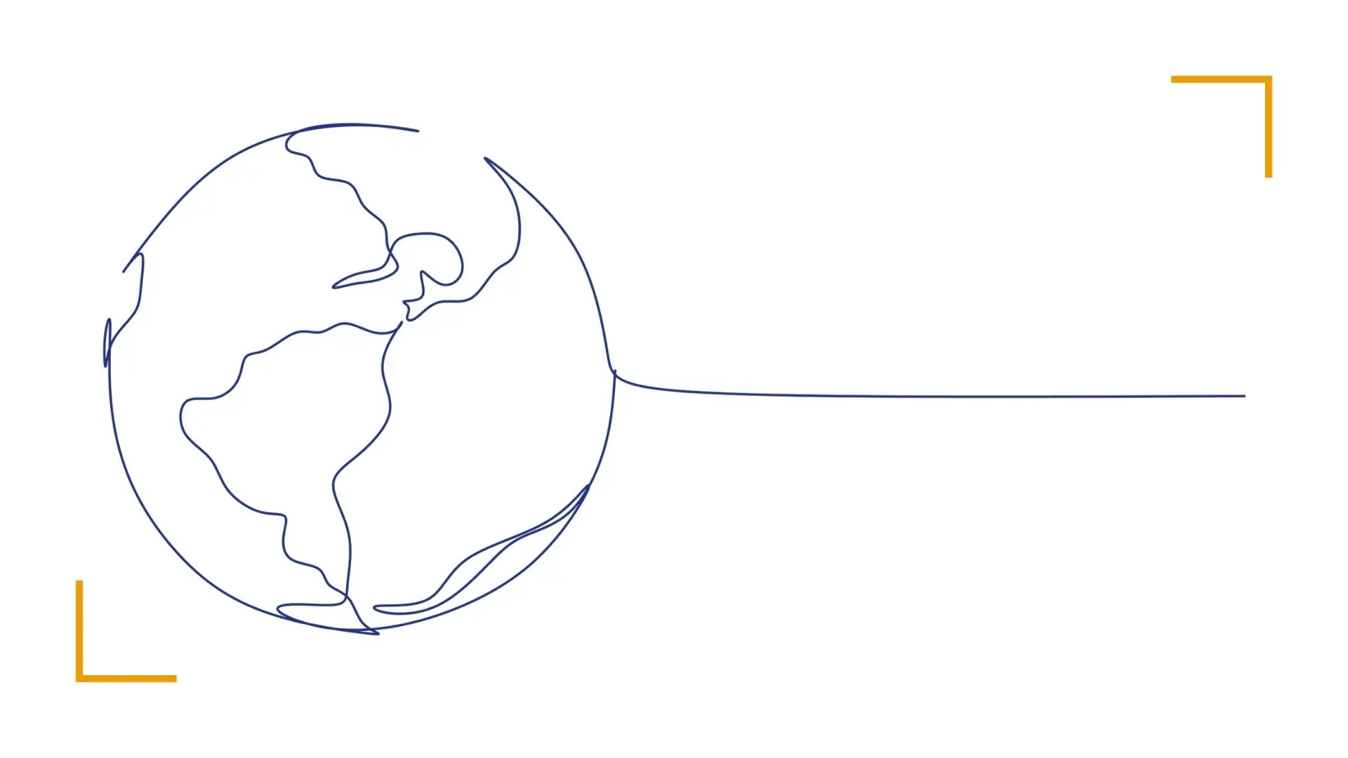 Continuous line drawing, Earth