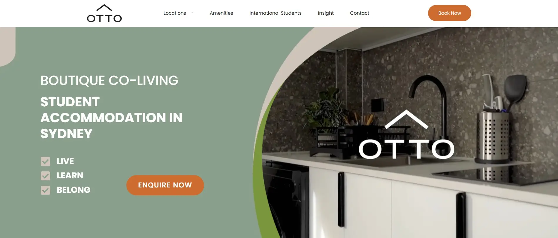 Boutique student co-living in Sydney, inquire now